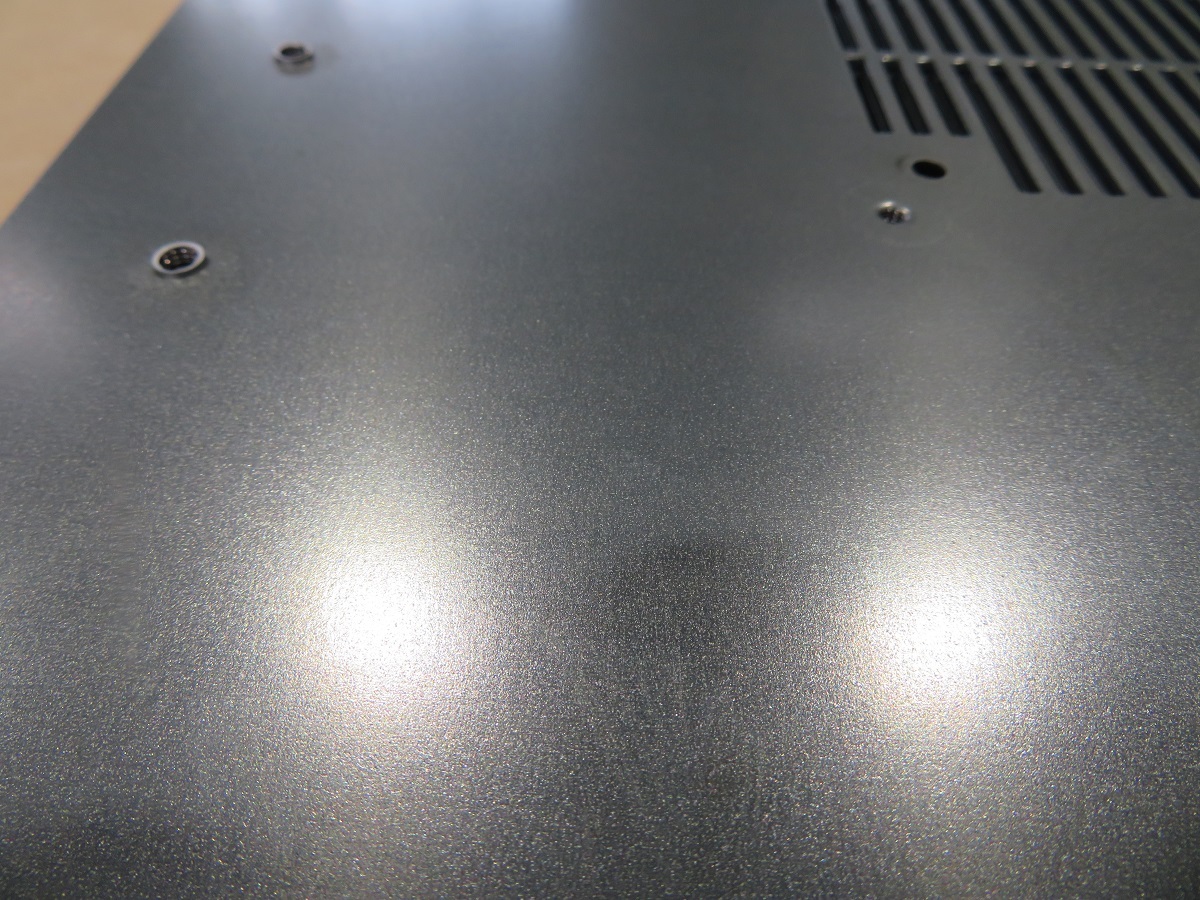 ZAM鋼板のファイバーレーザ加工製品事例