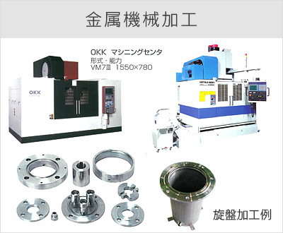 金属機械加工